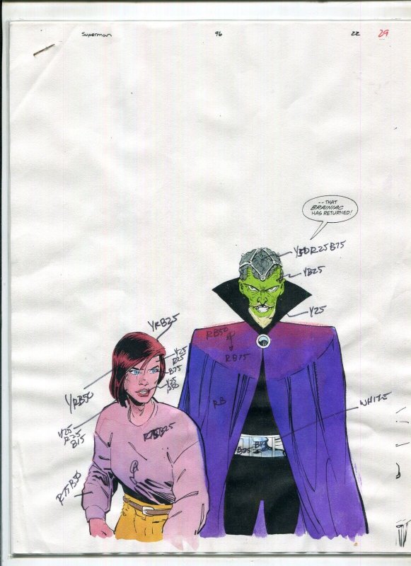 Superman #96 (DC Comics, 1995), raw, ungraded comic book — front cover