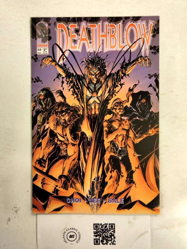 Deathblow #10 (Image Comics), raw comic book in NM condition — front cover