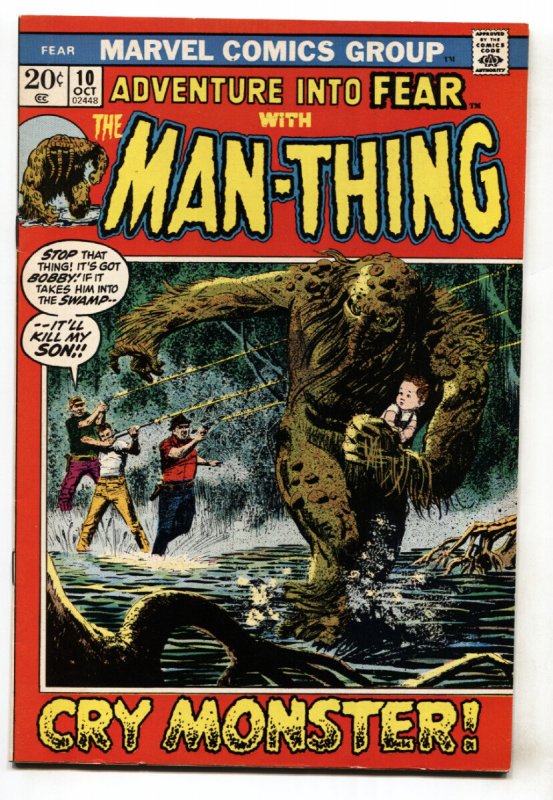 Fear #10 - 1973 - Marvel - VF - Comic Book (Marvel Comics, 1973), raw comic book in VF condition — front cover