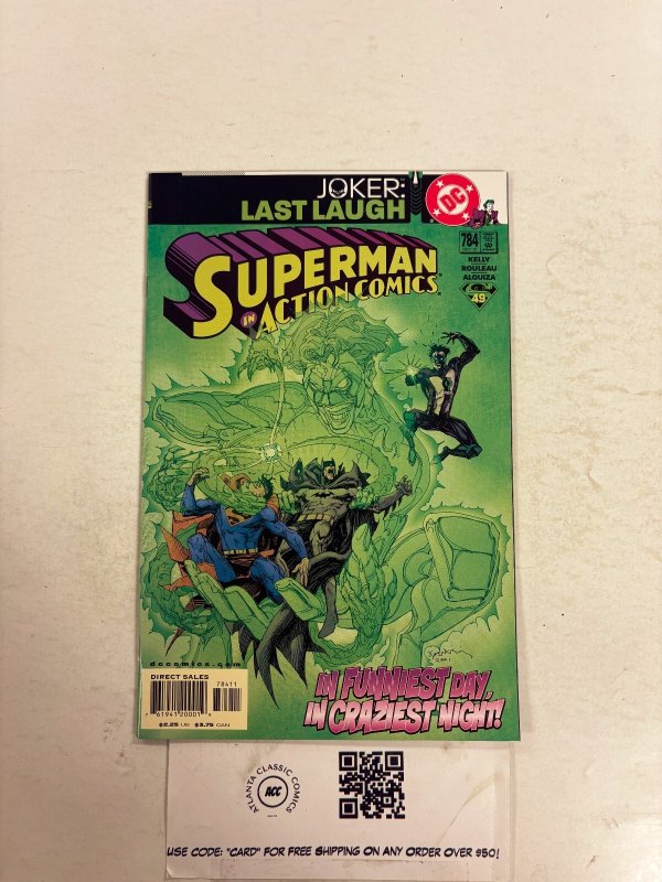Action Comics #784 (DC Comics), raw comic book in NM condition — front cover