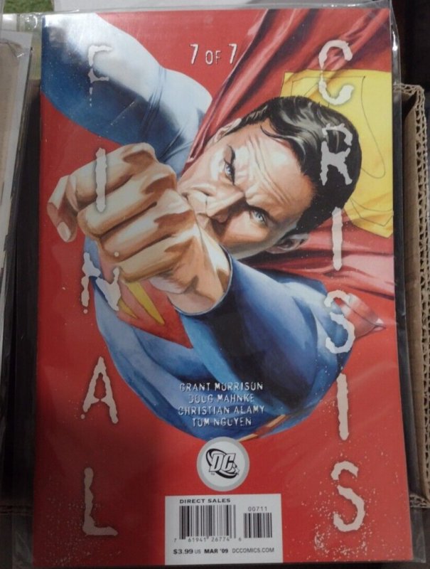 Final Crisis #7 (DC Comics, 2009), raw, ungraded comic book — front cover