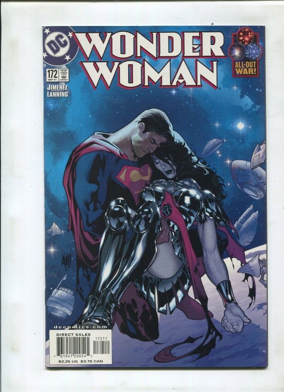 Wonder Woman #172 (DC Comics), raw comic book in 9.2 condition — front cover