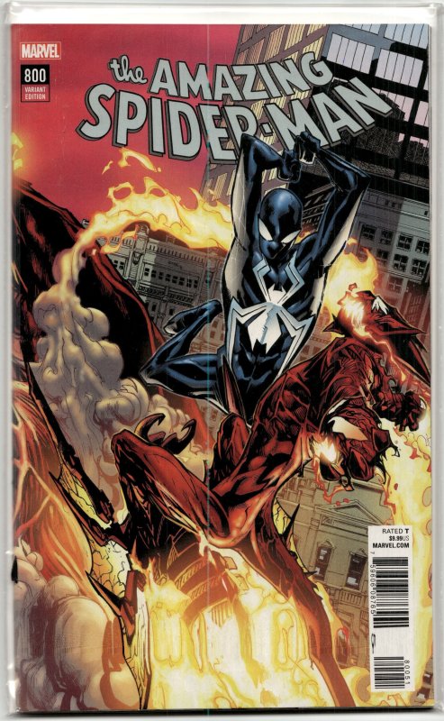 The Amazing Spider-Man #800 (Marvel Comics, 2018), raw, ungraded comic book — front cover