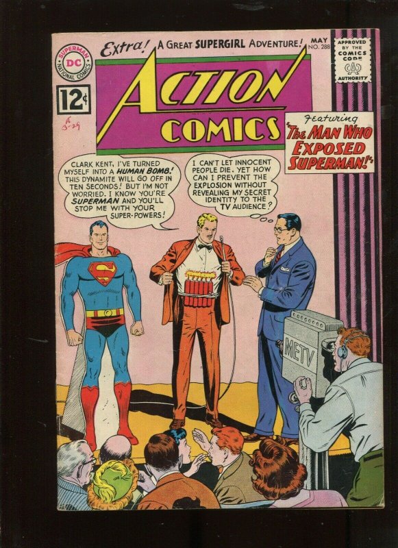 Action Comics #288 (DC Comics), raw comic book in 7.0 condition — front cover