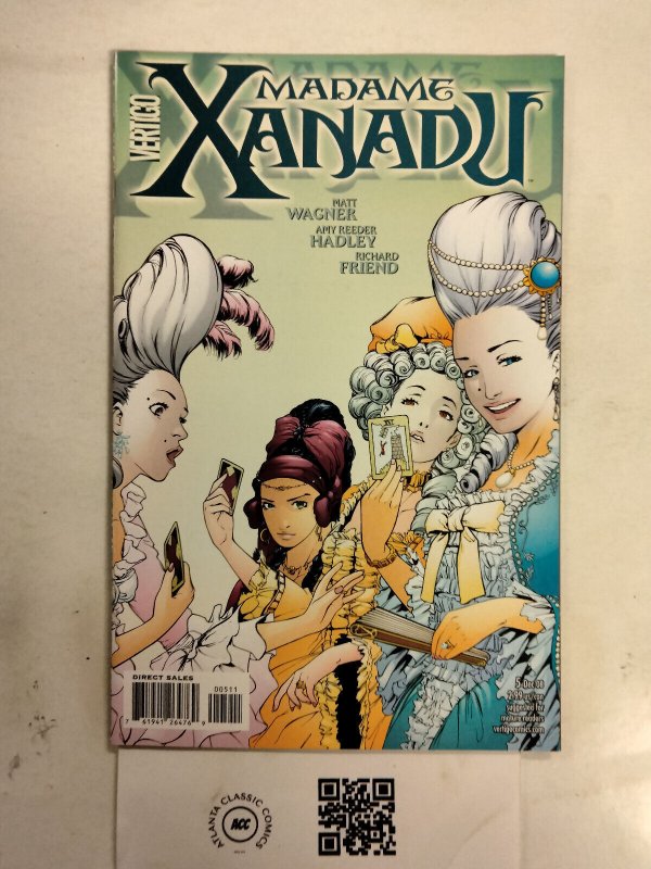 Madame Xanadu #5 (DC Comics), raw comic book in NM condition — front cover