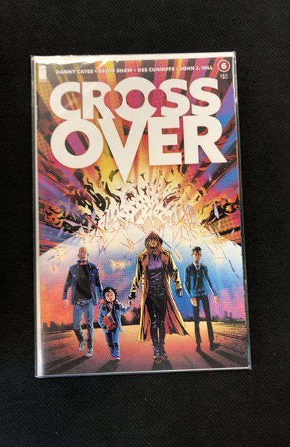 Crossover #6 (Image Comics, 2021), raw, ungraded comic book — front cover