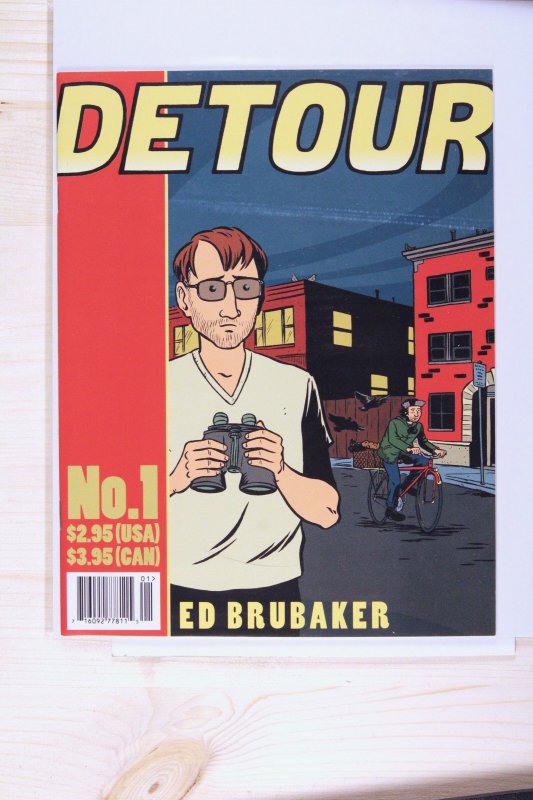 Detour #1 (1997), raw comic book in NM- 9.2 condition — front cover