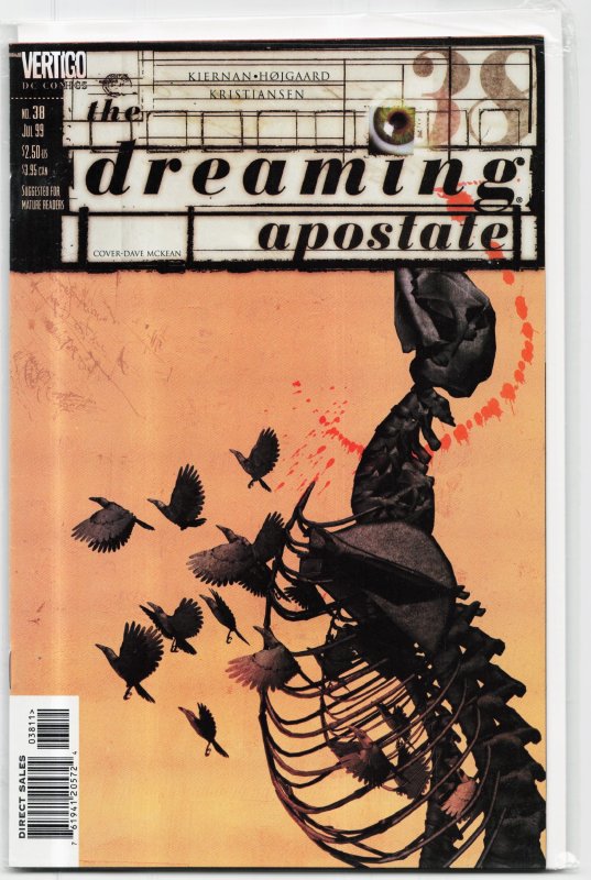 The Dreaming #38 (DC Comics, 1999), raw, ungraded comic book — front cover
