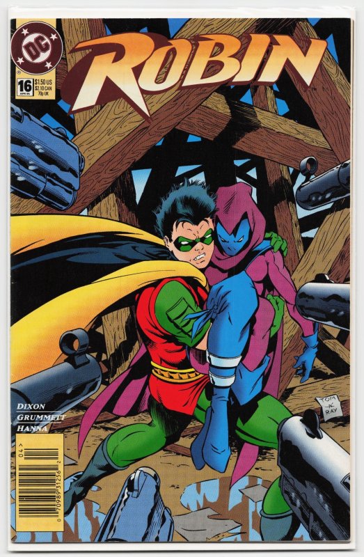Robin #16 (DC Comics, 1995), raw, ungraded comic book — front cover