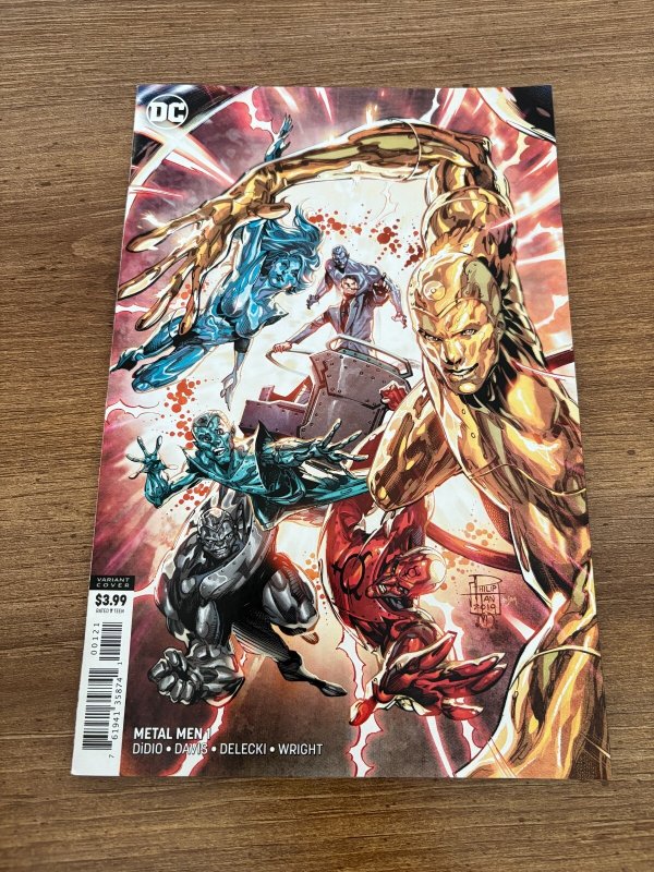 Metal Men #1 (DC Comics), raw comic book in NM condition — front cover