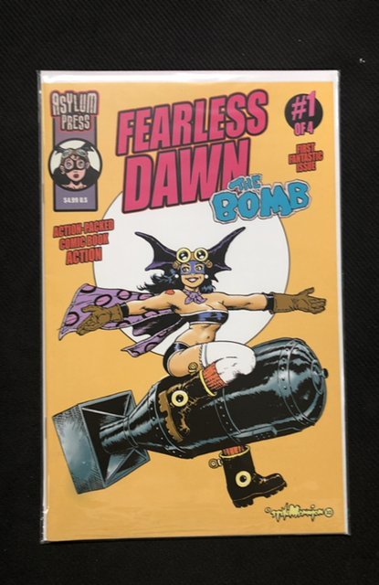 Fearless Dawn: The Bomb #1, raw, ungraded comic book — front cover