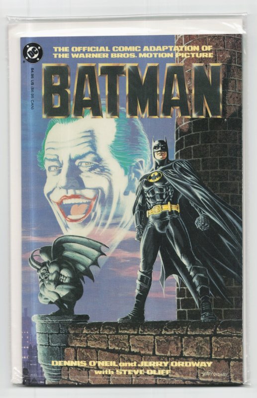 Batman: A Movie Special Deluxe Cover (1989) (DC Comics, 1989), raw, ungraded comic book — front cover