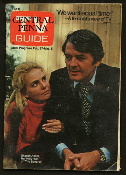 Mag: TV Guide 02/27/1971-Hal Holbrook/tony Bull/gene Bua G, raw, ungraded comic book — front cover