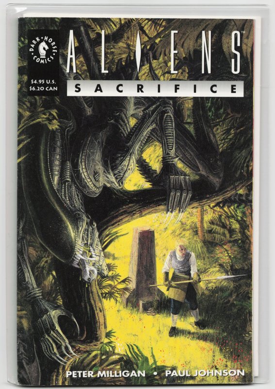 Aliens: Sacrifice (2013) (Dark Horse Comics, 2013), raw, ungraded comic book — front cover