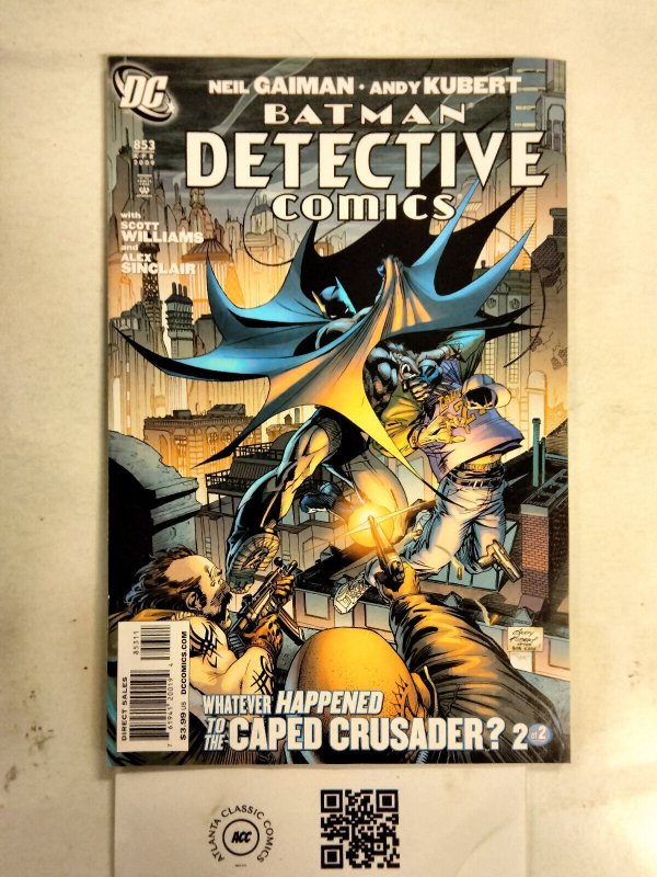 Detective Comics #853 (DC Comics), raw comic book in NM condition — front cover