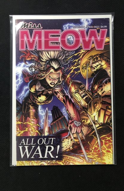 Miss Meow #8 (2023), raw, ungraded comic book — front cover