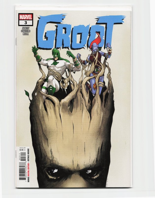Groot #3 (2023), raw, ungraded comic book — front cover
