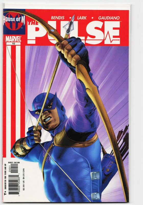 The Pulse #10 (2005), raw, ungraded comic book — front cover