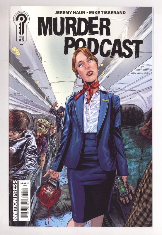 Murder Podcast #5 (2026), raw, ungraded comic book — front cover