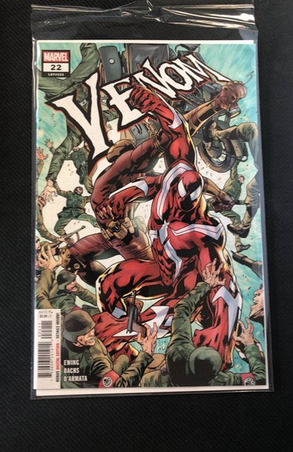 Venom #22 (Marvel Comics, 2023), raw, ungraded comic book — front cover