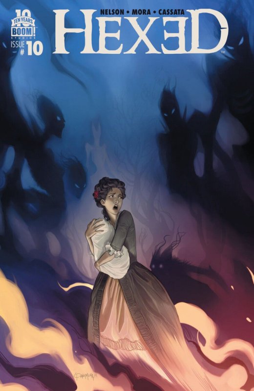 Hexed #10 (Boom! Studios, 2014), raw comic book in VF/NM condition — front cover