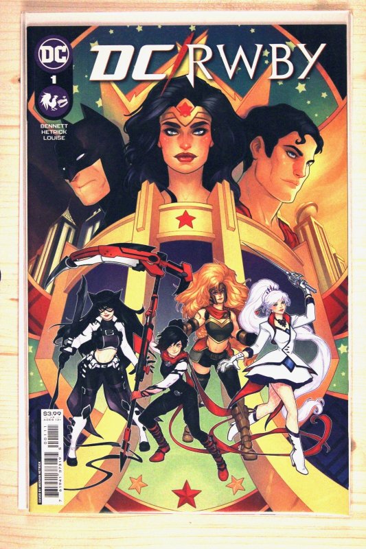Dc/rwby #1 (DC Comics, 2023), raw comic book in NM+ 9.6 condition — front cover