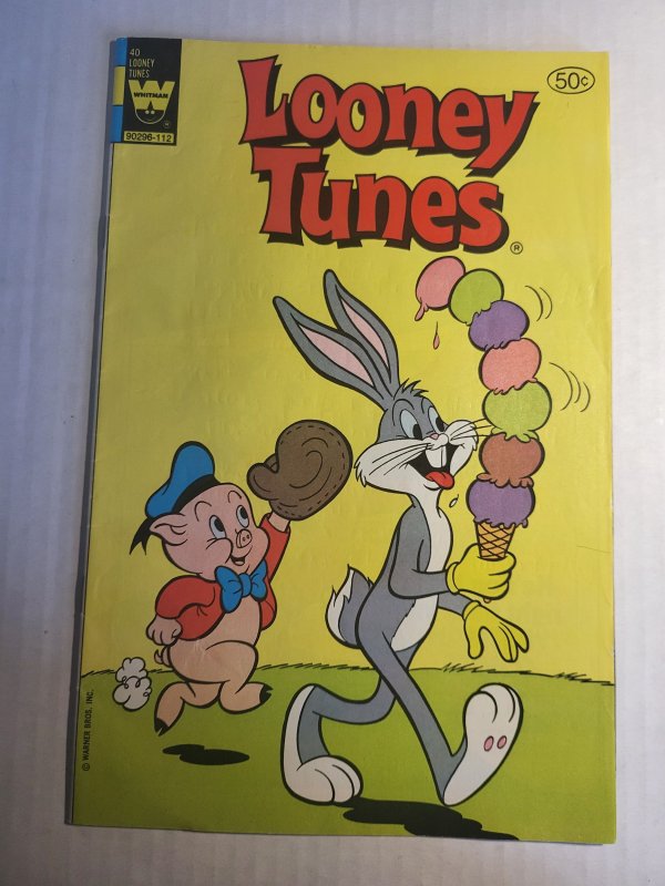 Looney Tunes #40 (1981), raw, ungraded comic book — front cover