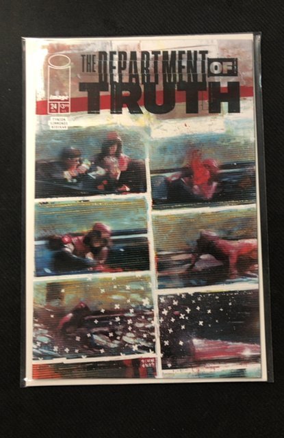 The Department of Truth #24 (Image Comics, 2024), raw, ungraded comic book — front cover