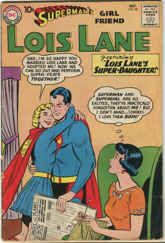 Lois Lane #20 (DC Comics), raw comic book in 3.5 condition — front cover