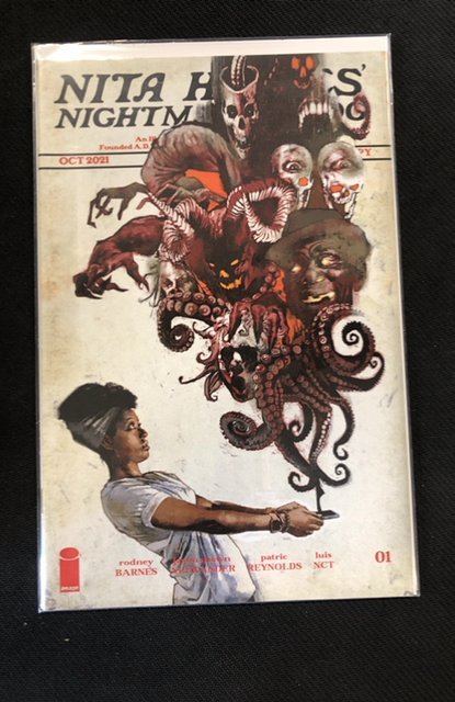 Nita Hawes' Nightmare Blog #1 (2021), raw, ungraded comic book — front cover