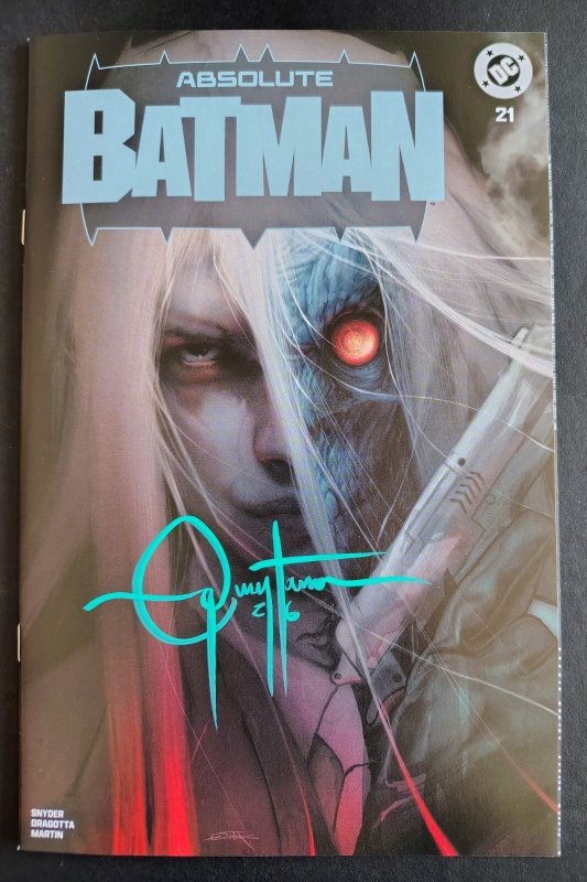 Absolute Batman #21 (DC Comics), raw, ungraded comic book — front cover