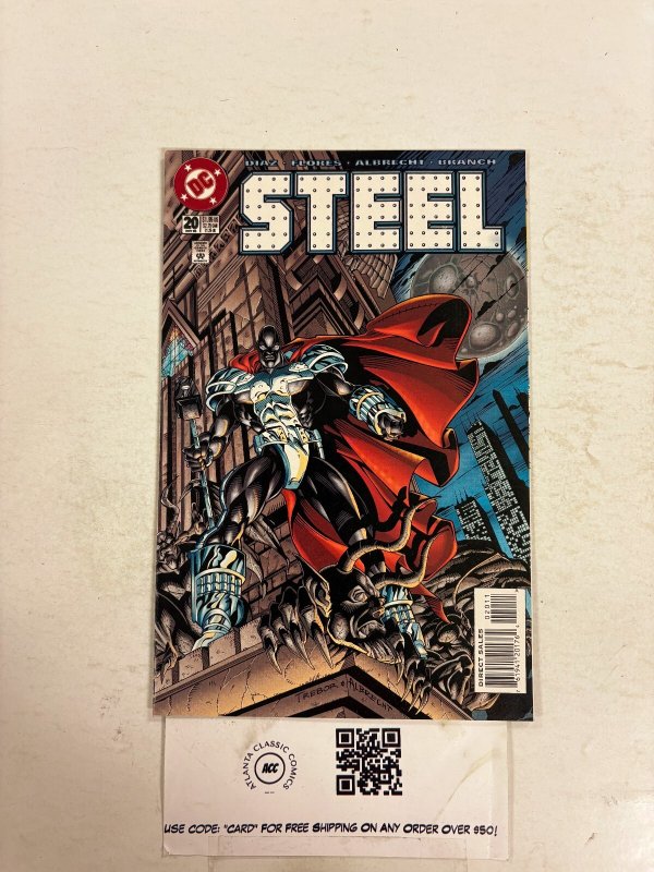 Steel #20 (DC Comics), raw comic book in NM condition — front cover