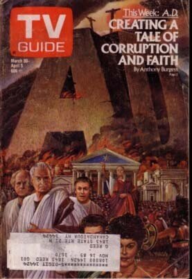 Mag: TV Guide 3/30/1985-A.d.-Romans-Cover by Richard Hess VG, raw comic book in VG condition — front cover