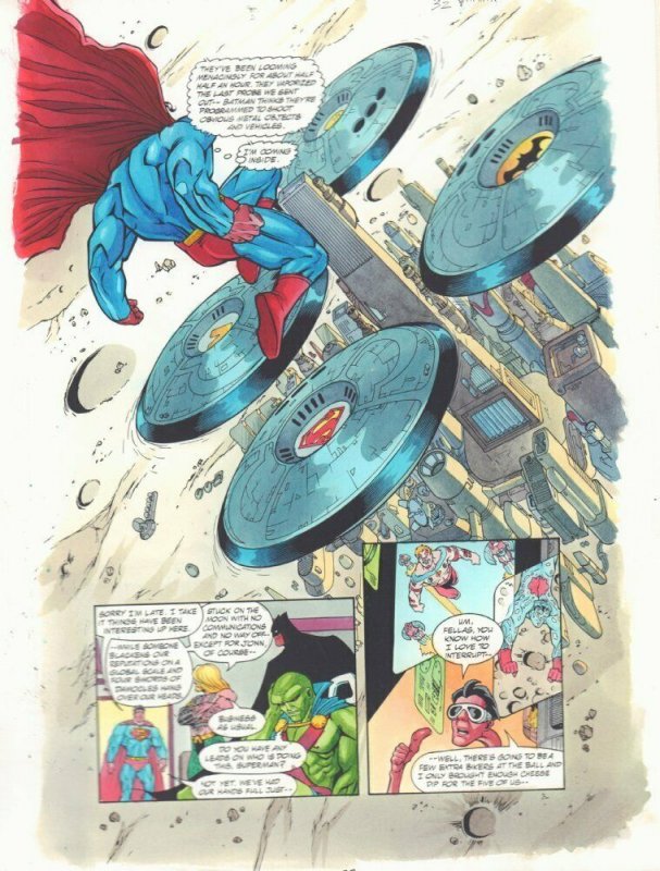JLA: Gods and Monsters #1, raw, ungraded comic book — front cover
