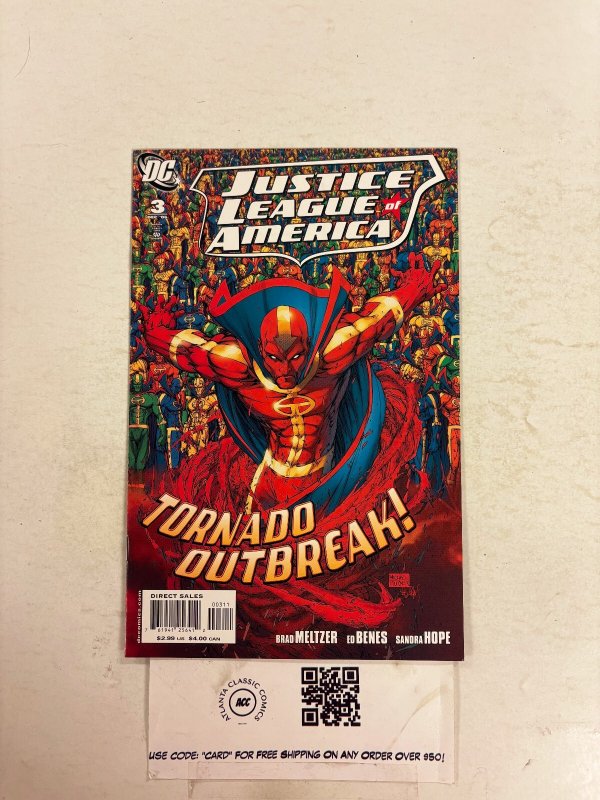 Justice League of America #3 (DC Comics, 2013), raw comic book in NM condition — front cover