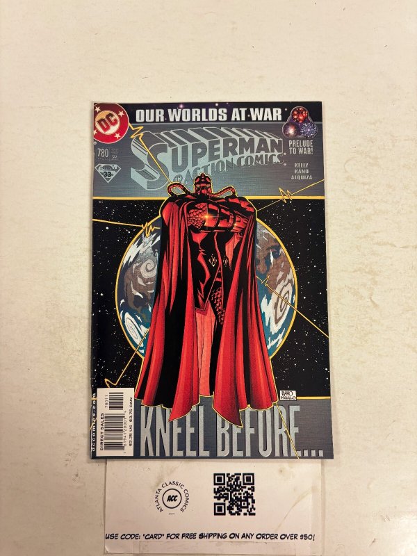 Action Comics #780 (DC Comics), raw comic book in NM condition — front cover