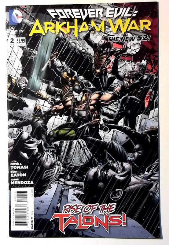 Forever Evil: Arkham War #2 (DC Comics, 2014), raw, ungraded comic book — front cover