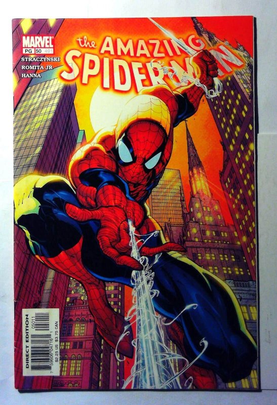 Amazing Spider-Man 2nd Series #50 (Marvel Comics, 2003), raw, ungraded comic book — front cover