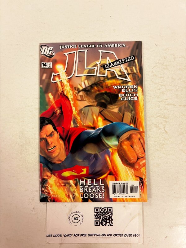 JLA Classified #14 (DC Comics), raw comic book in NM condition — front cover
