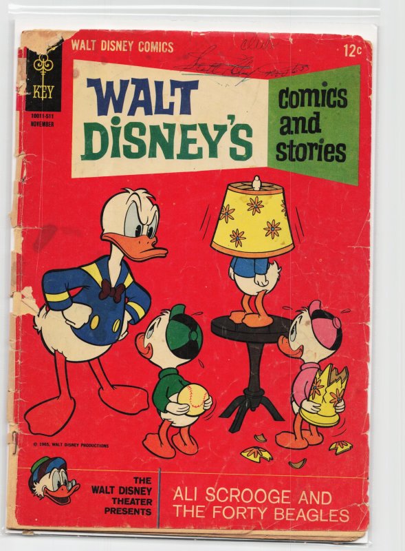 Walt Disney's Comics and Stories #302 (Gold Key, 1965), raw, ungraded comic book — front cover