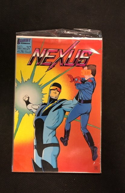 Nexus #37 (1987), raw, ungraded comic book — front cover