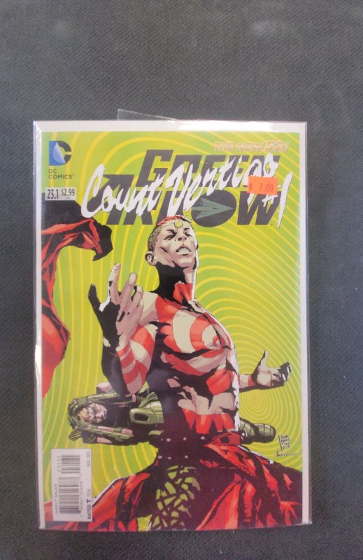 Green Arrow #23.1 (DC Comics, 2013), raw, ungraded comic book — front cover