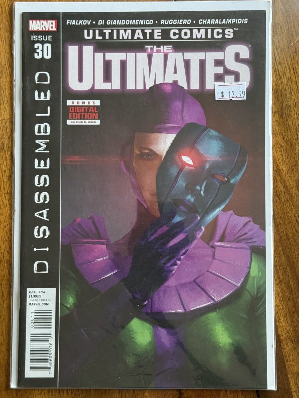 Ultimate Comics the Ultimates #30 (Marvel Comics, 2013), raw comic book in NM 9.4 condition — front cover