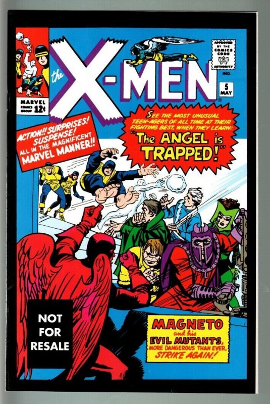 X-Men #5 (Marvel Comics, 1992), raw comic book in VF condition — front cover