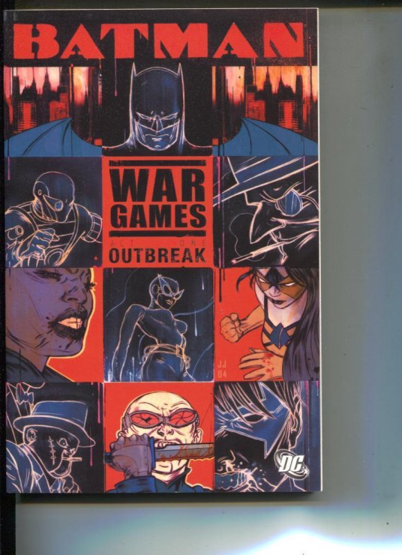 Batman: War Games Outbreak Act One-Ed Brubaker-TPB- Trade, raw, ungraded comic book — front cover