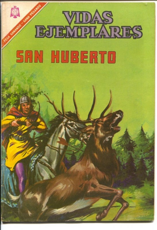 Vidas Ejemplares #230-1966-EN-San Huberto.-Spanish Language-VG, raw comic book in VG condition — front cover