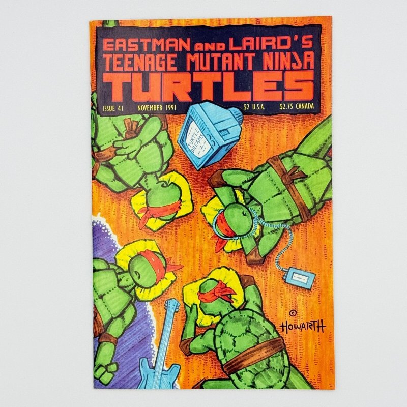 Teenage Mutant Ninja Turtles #41 (Mirage Studios, 1991), raw comic book in 9.0 condition — front cover
