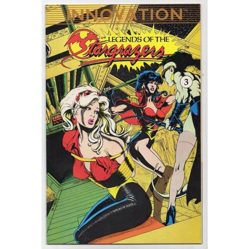 Legends of the Stargrazers #3 (1989), raw comic book in NM- 9.2 condition — front cover