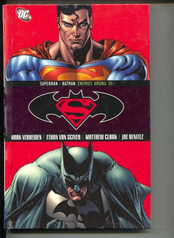 Superman-Batman: Enemies Among Us-Mark Verhelden-Hardcover, raw, ungraded comic book — front cover