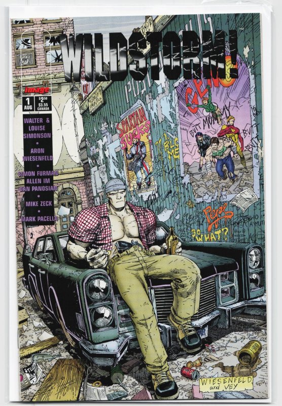 WildStorm! #1 (Image Comics, 1995), raw, ungraded comic book — front cover